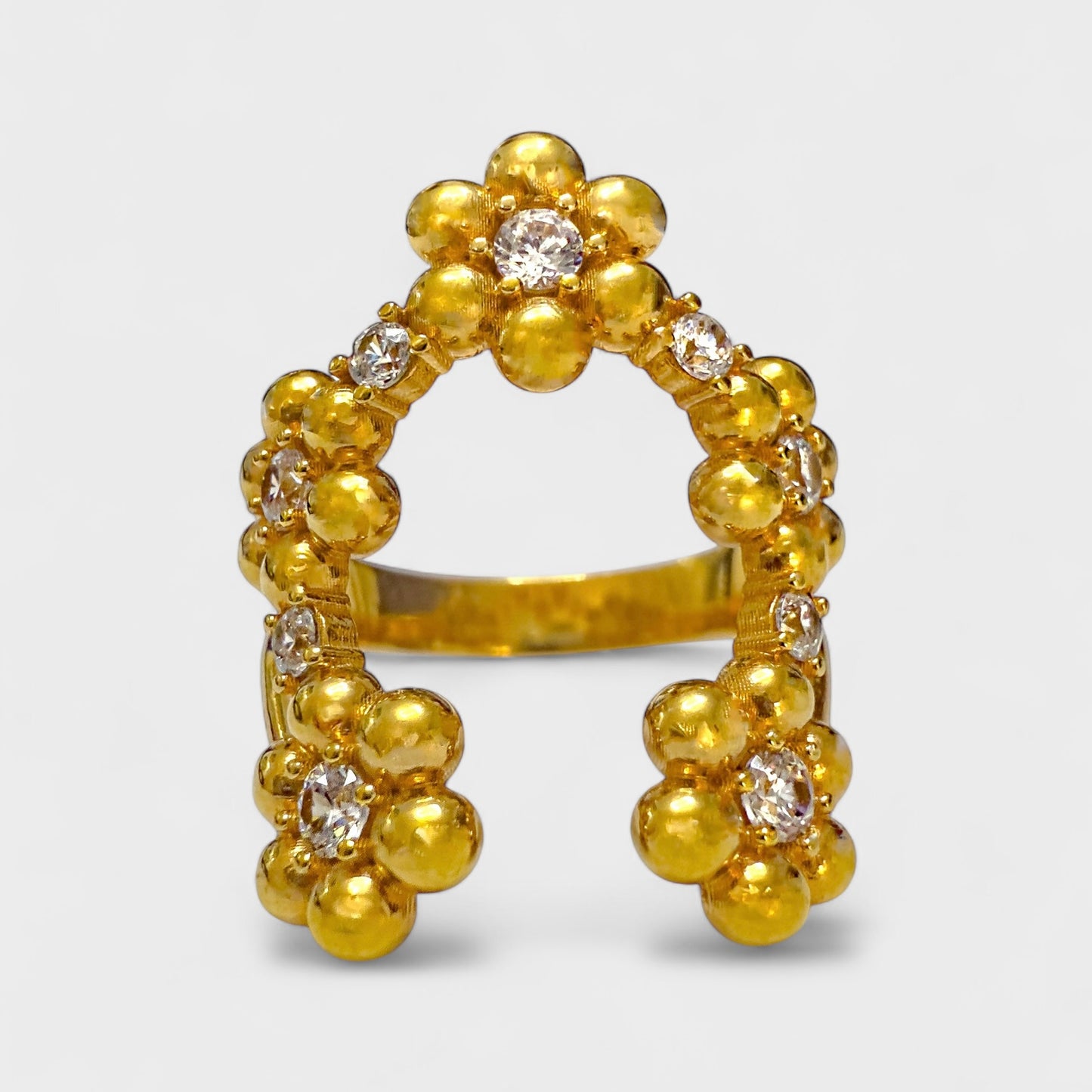 ANILLO ALYSSUM ORO