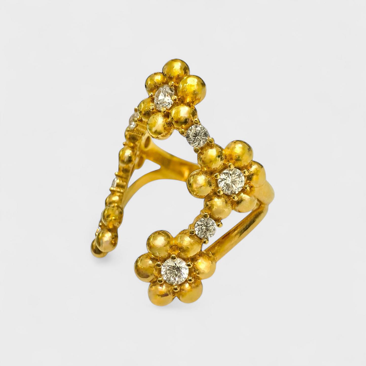ANILLO ALYSSUM ORO