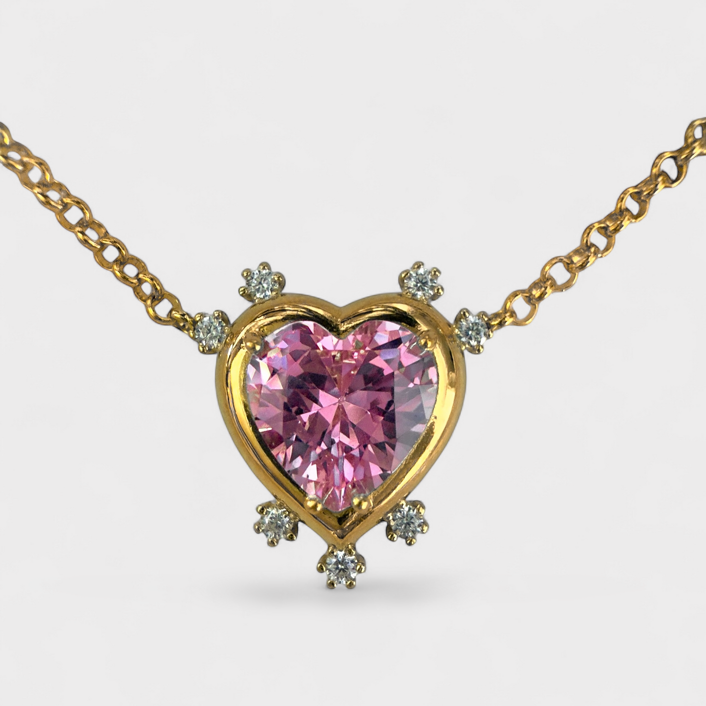 COLLAR CUORE ORO